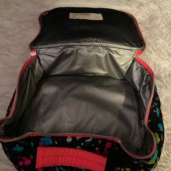 Justice letter C lunch box paint splatter new - Picture 6 of 6